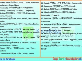 Top 40 Vocabulary With spelling and Synonyms Words