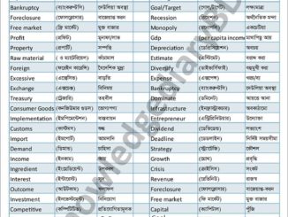 Vocabulary On Business & Economy