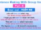 Sentence Making With Group Verbs-6