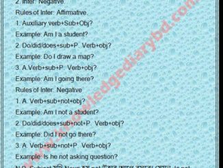 Interrogative Sentence part-2