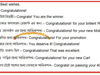 How To Say Congratulations In English