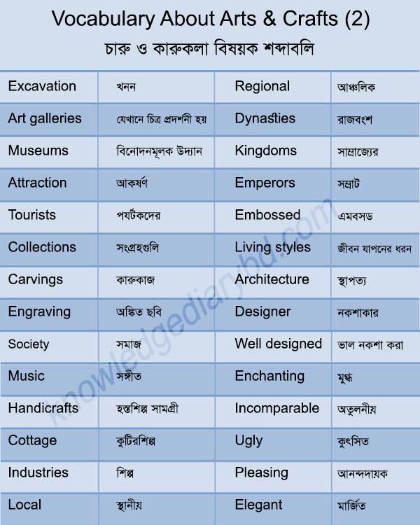 arts-crafts-vocabulary-bingo-card