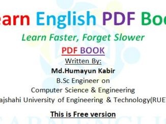 Learn English or Smart English  PDF Book Free Download