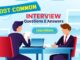 Most Common Interview Question and Answer