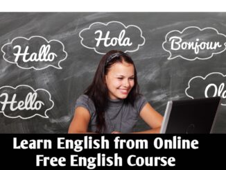 Learn English Online – Free English Spoken course and lessons for Beginner